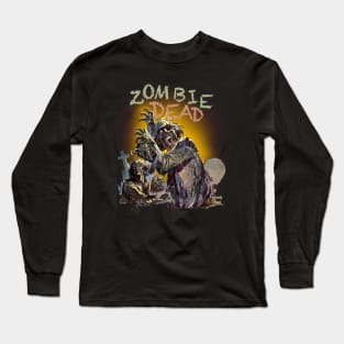 Comic Horror for halloween Zombie Dead Long Sleeve T-Shirt